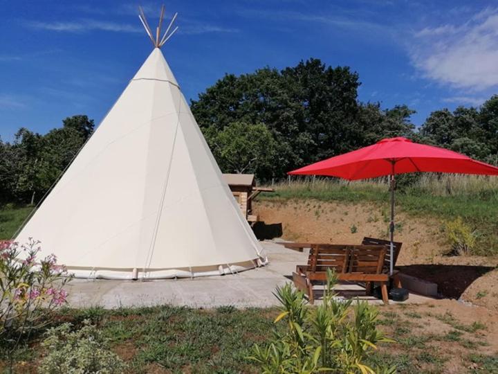 Domaine Quiescis Bed & Breakfast Marcellus Exterior foto